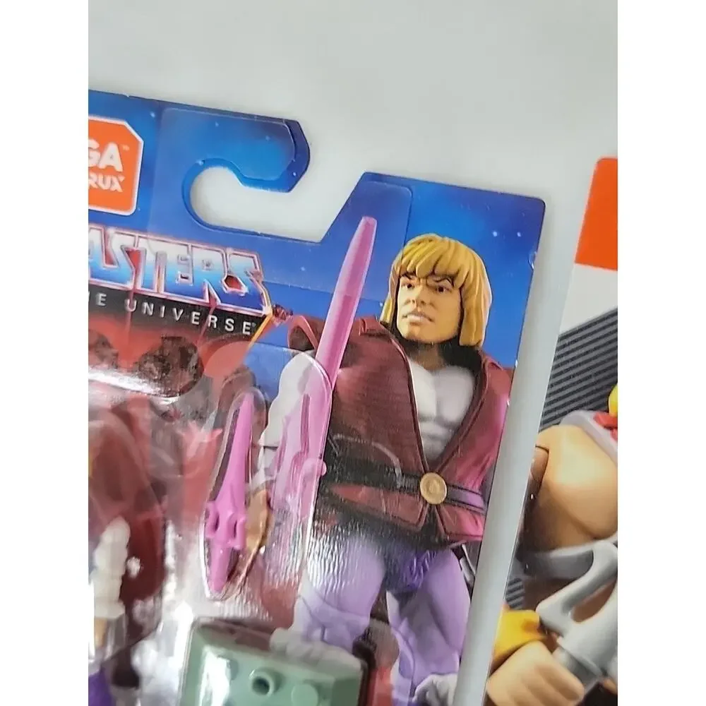 Mega Construx Masters of the Universe PRINCE ADAM & HE-MAN SET OF 2 MOTU